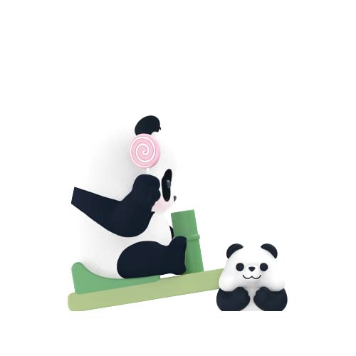 52TOYS BLINDBOX PANDA ROLL Barnehageserie PVC & ABS Samlefigurer, Eske med 8