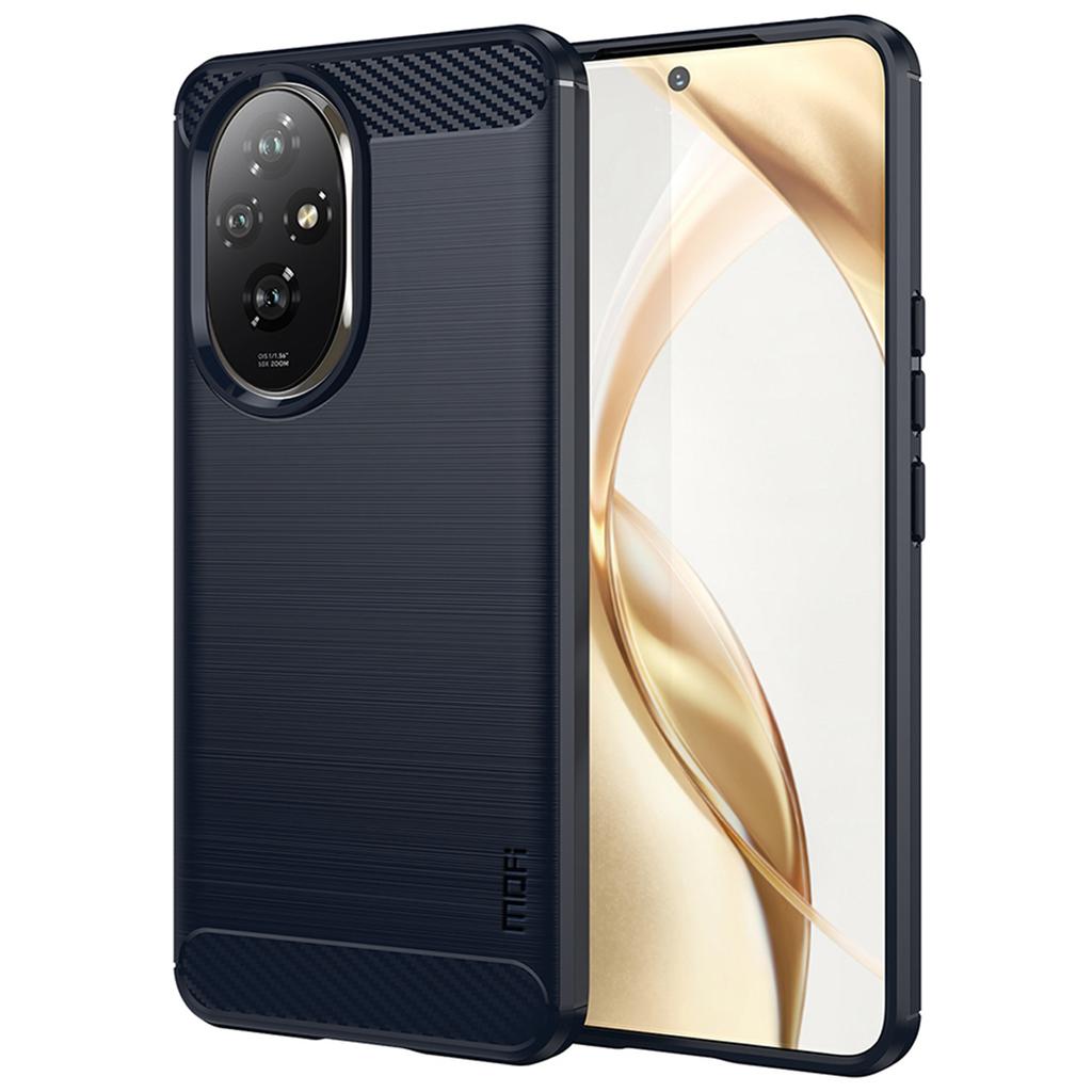 MOFI JK TPU Series-1 For Honor 200 5G Case Brushed TPU Phone Cover Carbon Fiber Texture