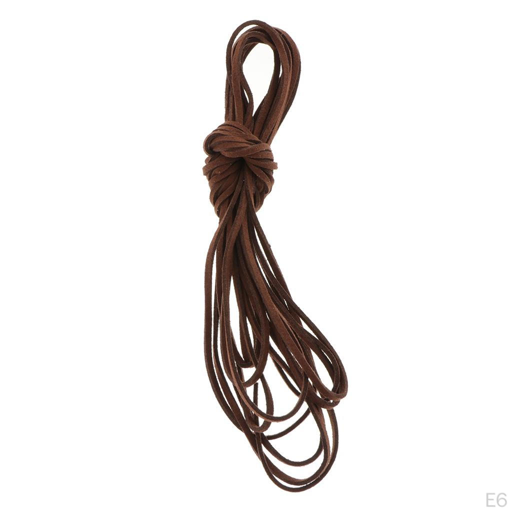 Sznurek aksamitny ze sztucznej skóry zamszowej o szerokości 5 5 mm do wyrobu biżuterii