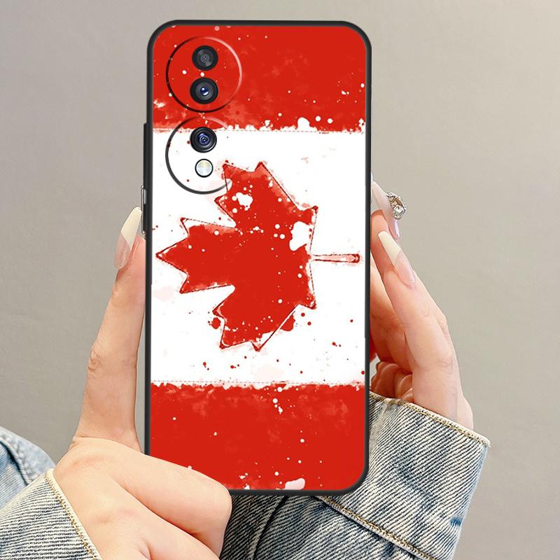 

Canada Canadian Flag Case For Honor Magic 5 6 7 Pro Honor 90 70 50 200 400 Lite X9b X9a X8b X8a X8 X9 X9c Cover Honor 200 Lite
