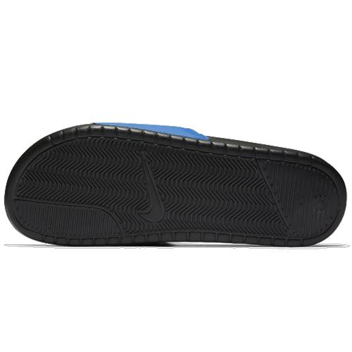 Nike Benassi Jdi Mismatch Fashion Unisex Blue Black Slippers 'Black' 818736-074