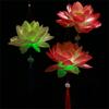 Flower Lantern Portable Glowing Mid-Autumn Lantern Lotus Light Festival Lantern Lotus LED Lantern