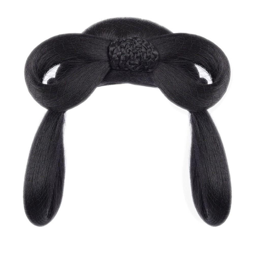 Ancient costumes Hanfu Cosplay Wig Princess Hairpiece Synthetic Hair Extension Retro Hair Chignon
