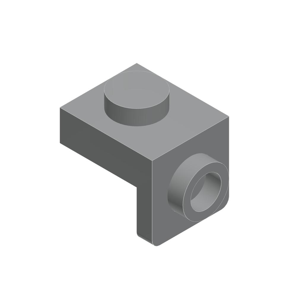 10PCS 36841 Front Side 2Holes Bracket 1 x 1 1 x 1 Block My Own Creation Fitting Including Brick DO-IT-YOURSELF Children s Playthings 36841 50