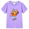Kid-e-cats Kawaii Magliette Estive per Ragazzi Top Maglietta Cartone Animato Strega Mago Maglietta Divertente Ragazze Manica Corta 100% Cotone Magliette Anime Ragazzi Estate Top