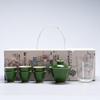 Chaxun Emerald Green Ceramic Tea Set