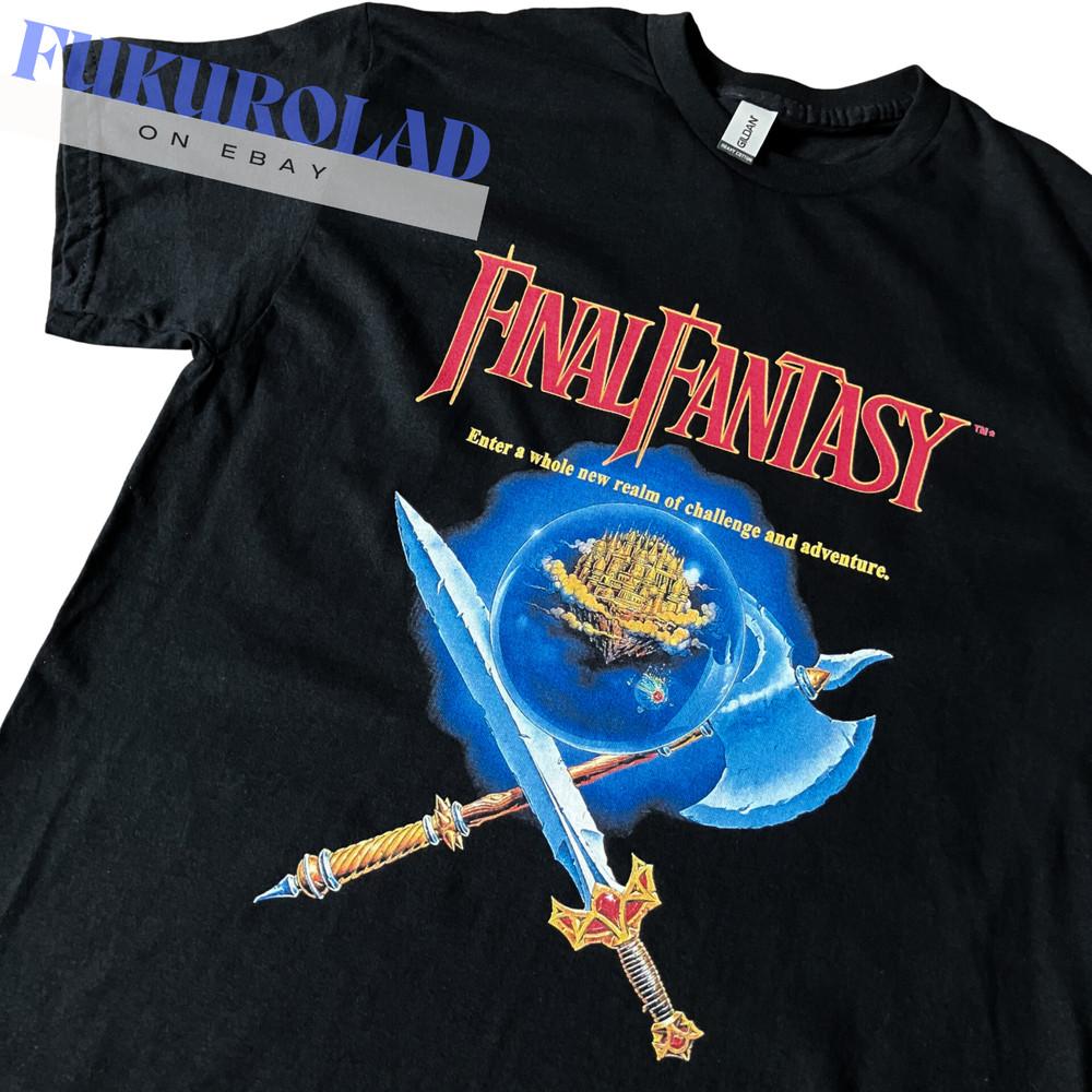 

Final Fantasy UNISEX Game - GILDAN - high quality print Unisex T-Shirt XL