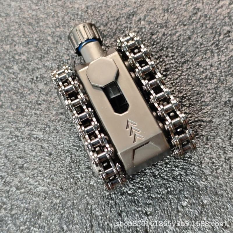 

Металевий обертовий бак Іграшка для зняття стресу Тактичний магнітний EDC Інструмент для зняття стресу для дитини Крута іграшка для зняття стресу у військовому стилі