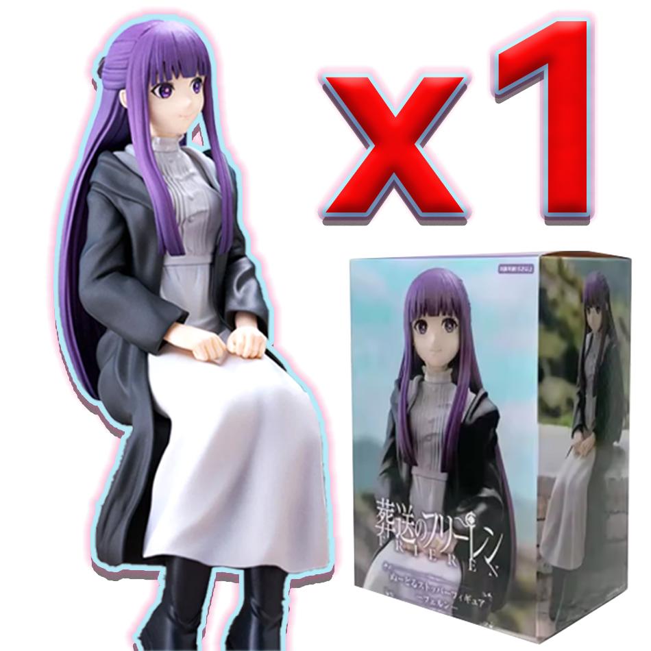 6 beauties Frieren Beyond Journey's End Frieren Anime Figure Desktop Cute Sousou no Frieren Action Figure Fern Figurine Model