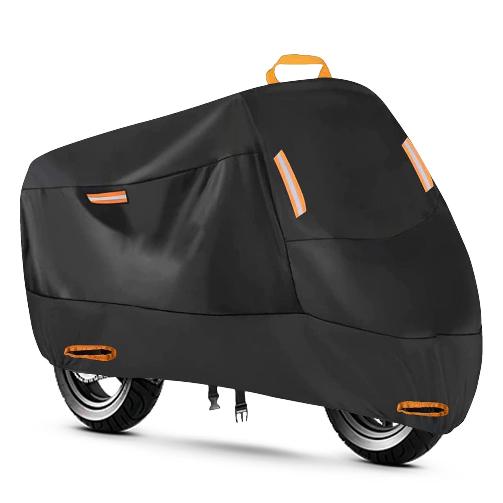 

Чехол для мотоцикла универсальный для улицы, защита от ультрафиолета, для скутера, всесезонный, водонепроницаемый, для велосипеда, для дождя, пылезащитный чехол ML XL 210D