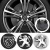 Car Emblem Wheel Hub Center Cover Accessories For Peugeot 206 307 308 G 3008 207 208 407 408 4008 508 2008 5008 301 205 309 2008