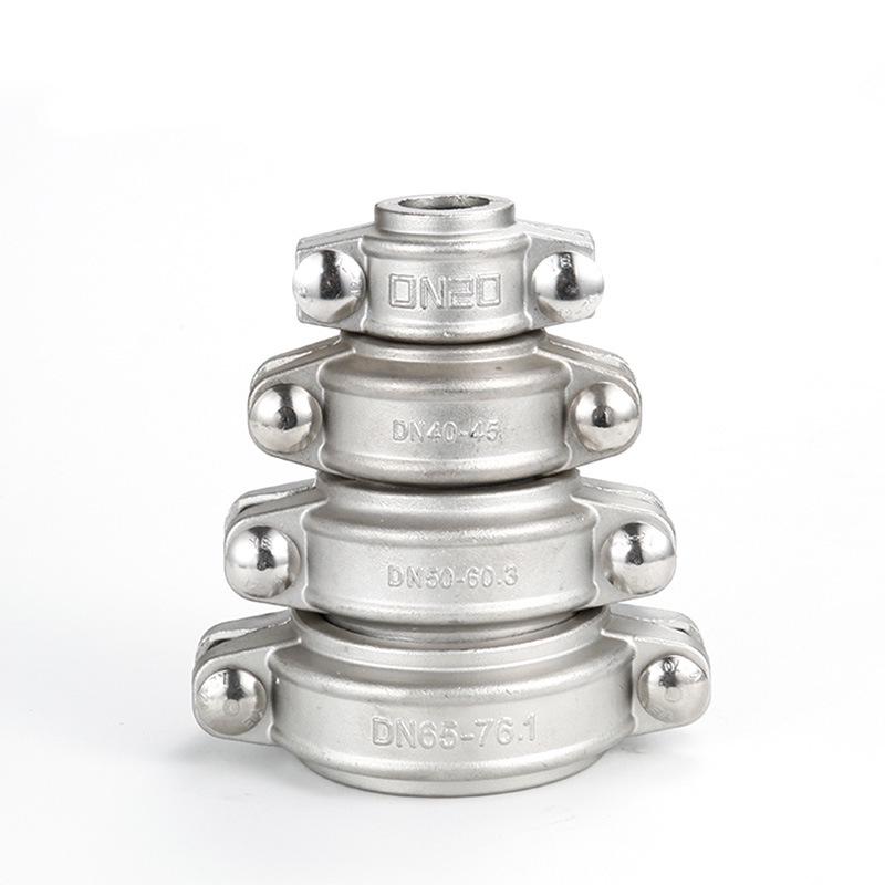 Stainless Steel 304 Wastewater Pipe Channel Clamp
