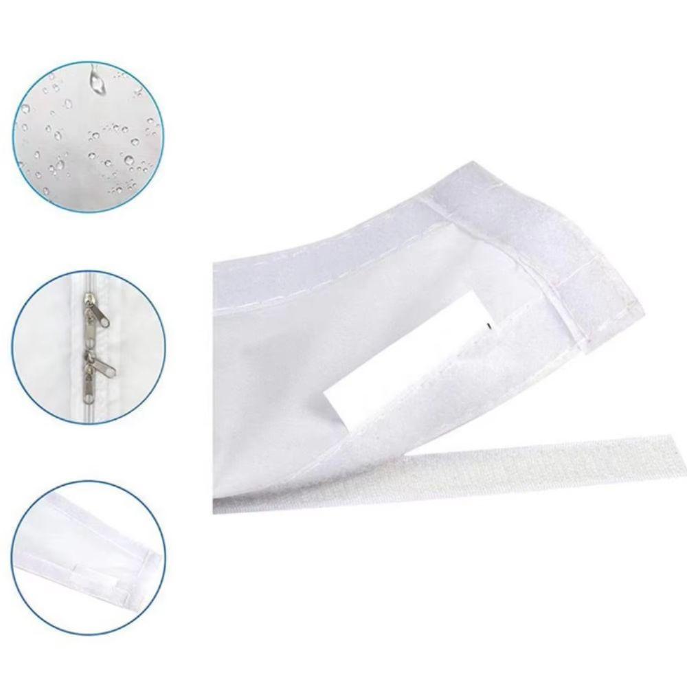 White Color Portable Air Conditioner Windproof Air Conditioner Cover  Air Conditioning Units