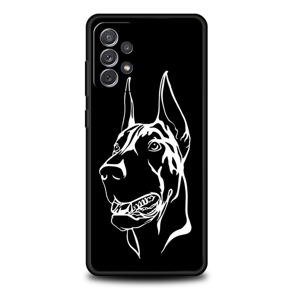 Pit Bull Lovely Pet Dog Pitbull Phone Case For Samsung A51 A71 A21S A12 A11 A31 A41 A03 A52 A32 A22 A13 A23 A33 A53 A73 5G Cover