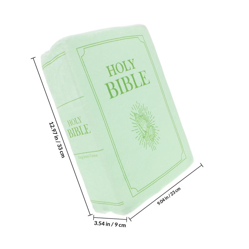 Pillow Soft Book Shape Cushion Decorative Throw Pillow Small Comfortable Bible Book Decor Small