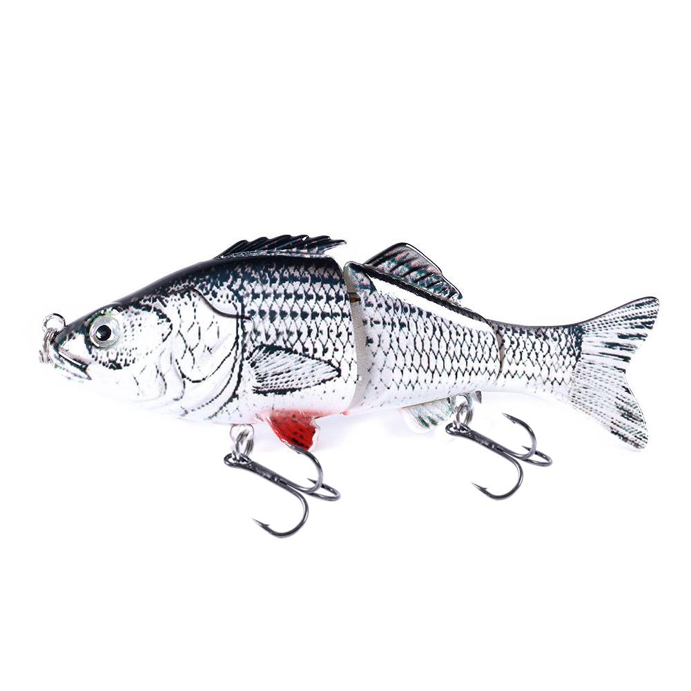 18g Lifelike Crankbait Bait Multi Jointed Simulation Bionic Lures Gear Tools Practical Equipment 3D Vivid Fishing Accessories