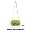 Ugly Cute Monster Plush Crossbody Bag With Teeth Animal Doll Shoulder Purse Small Wallet