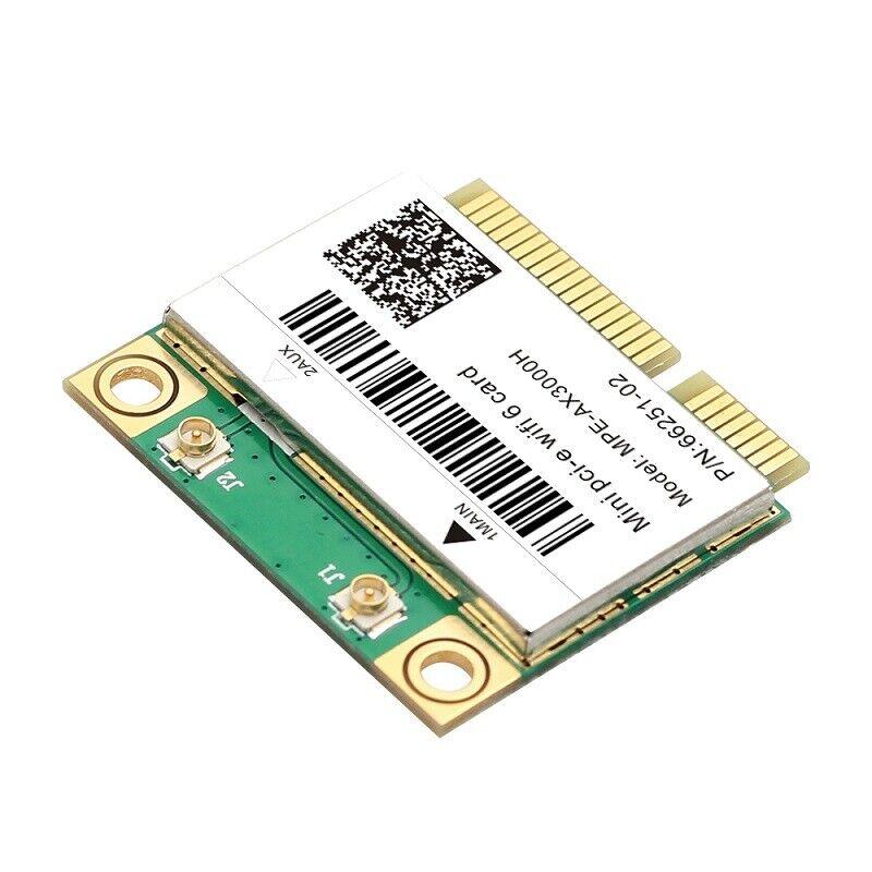 MPE - AX3000H WiFi 6 Half Mini PCIe, 2.4G/5Ghz Dual - Band, Bluetooth Adapter
