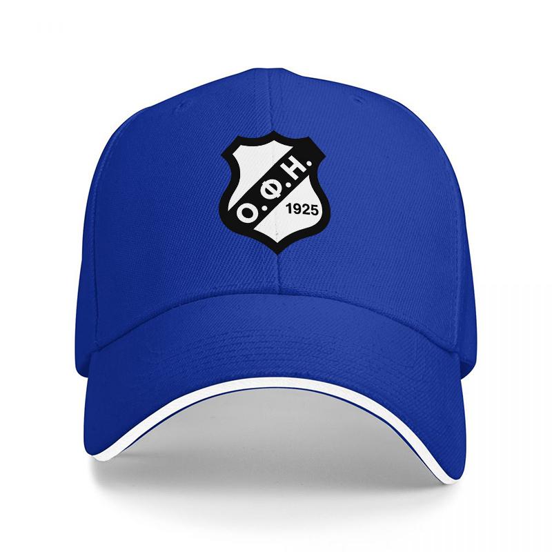 O P H  Shield Logo Black Baseball Cap Classic Embroidered Design Adjustable Fit Unisex Streetwear Fashion Hat