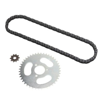 T8F Gear Chain Set Front Chainwheel 44T 3 Hole Sprocket 10T 10H Hole 88