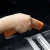For Zeekr 8X 2026  Central Control Handle Suede Decorative Protective Sticker Hand-Sewn Interior Accessories