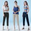 Baiyu Women Nylon Blended 7 Part Pants 3 Piece Set Nw7w