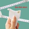 Mini Waist Circumference Ruler and Tape Measure - Metric/Imperial, Soft Y-Shaped Design