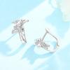 Orstarry S925 Silver Earrings Exquisite Plant Leaves Daisy Flower Earrings For Women Birthday Gift Silver Jewelry