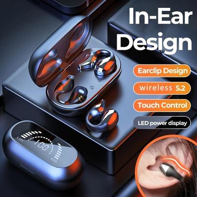 Náhlavní souprava TWS Bezdrátová náhlavní souprava Sportovní náhlavní souprava Vodotěsná stereofonní, mobilní telefon Hi-Fi stereo hudba s displejem s redukcí šumu mikrofonu