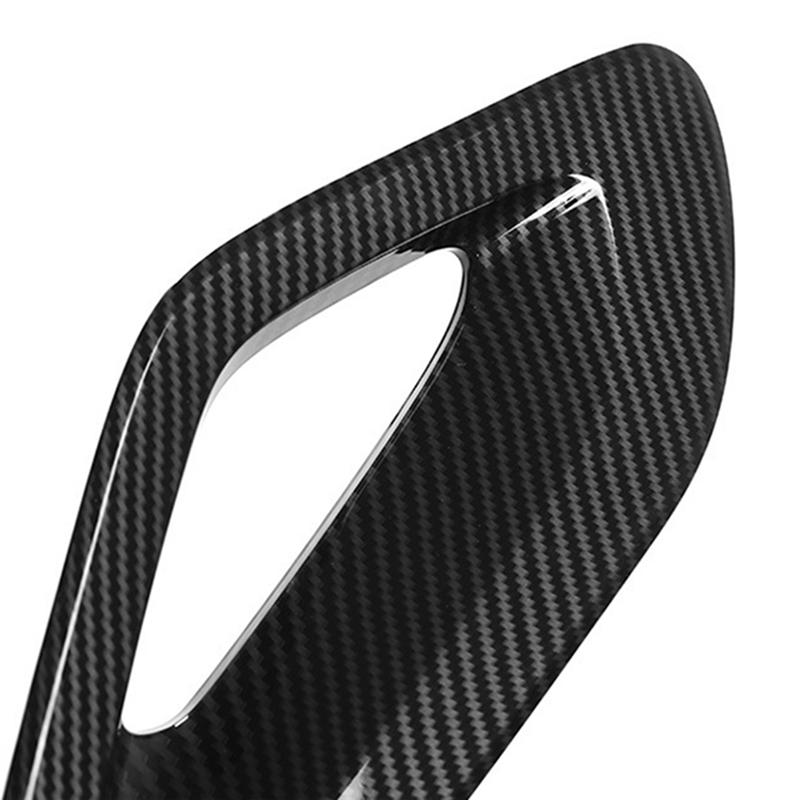 

AT-Armrest Side Cover Trim For Center Console Protection For Mercedes Benz GLE W167 Coupe C167 GLS X167 450 AMG 63 53 - Carbon Fiber Pattern