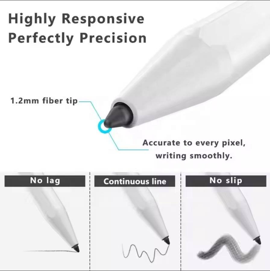 New Palm Rejection Active Stylus Smart Pen Rechargeable Anti-miss Touch Tilt Angle Design Drawing Tablet Pencil for Ipad 10
