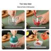 Electric Garlic Press & Chopper: Auto Minced Garlic & Meat Grinder