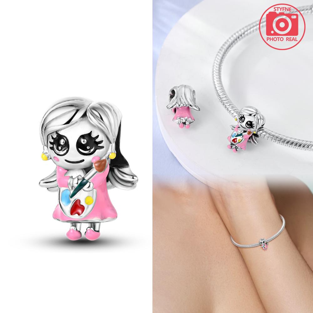 Famous Painting Series And Celebrity Pendants Copper Colors For Charms Copper Colors Original Bracelet For Jewelry Making