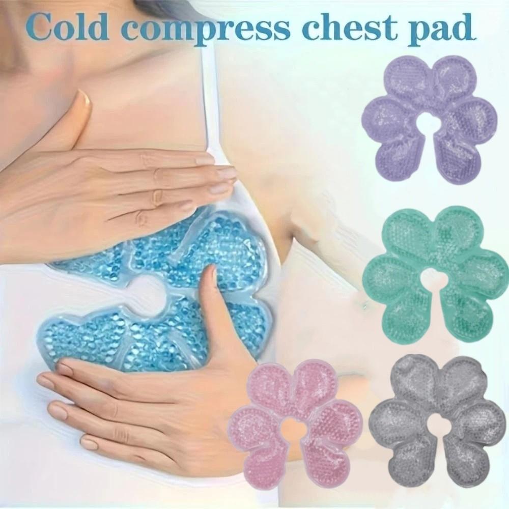 Ice Compress Cooling Gel Pads Soft Breast Ice Packs Chest Pads Nipple Cooling Pads Maternity Care