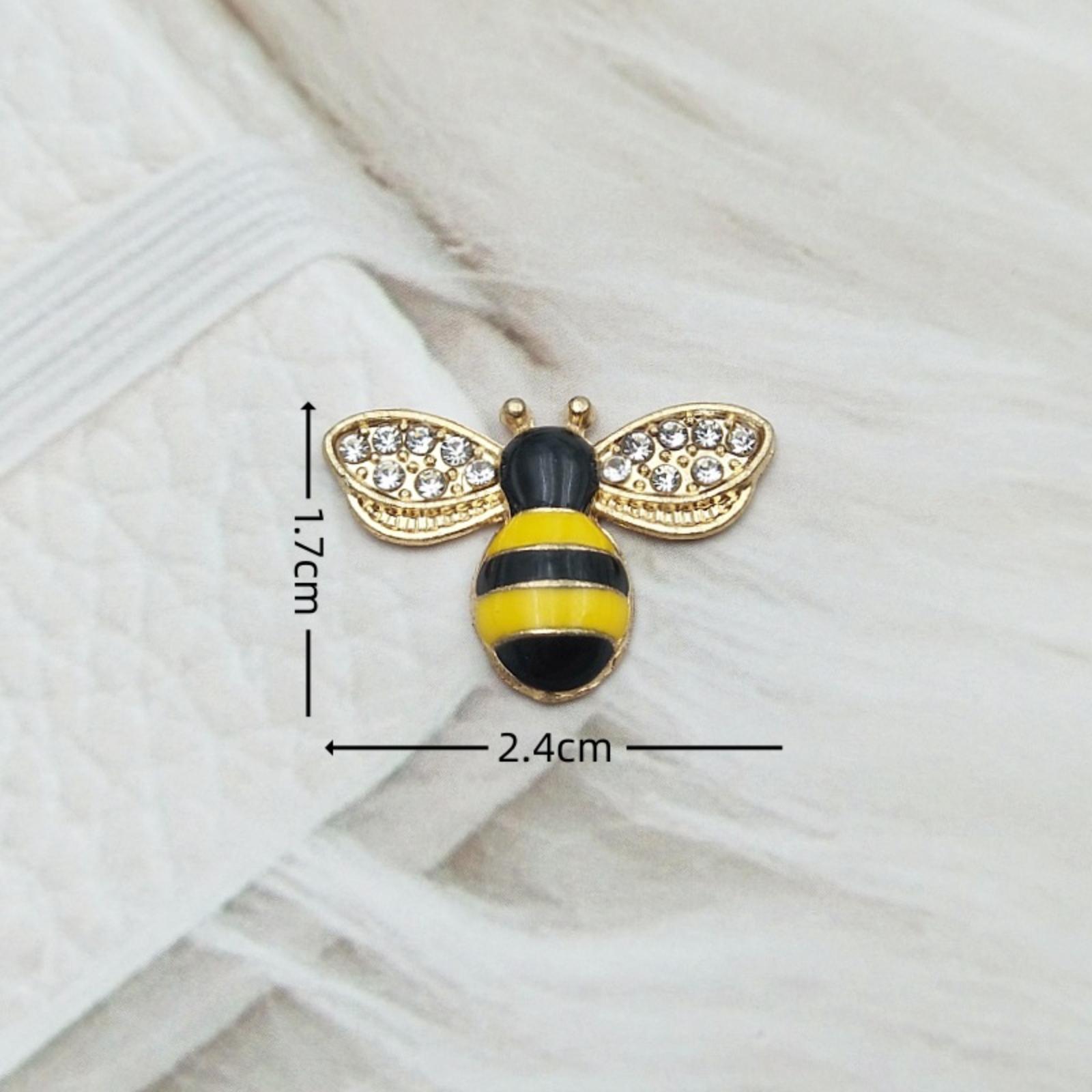 

Сплав Капля - Подвеска Медоносная пчела Очаровательный Амулет Животное Аксессуар для сумки и брелок Декоративные украшения One Size жёлтый