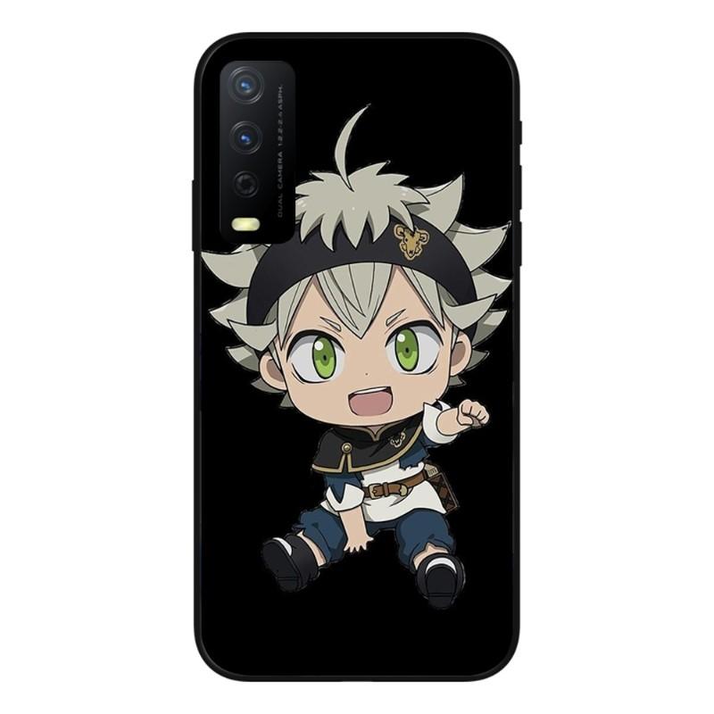 Fajne Koniczynka Anime Asta Etui na Telefon Dla VIVO Y95 Y93 Y31 Y20 V19 V17 V15 Pro X60 NEX Miękkie Czarne Etui na Telefon
