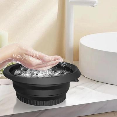 Foldable Wash Basin Ice Beverage Tub Dish Lightweight Portable Folding Washbasin Bucket