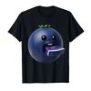 Niche fruits - Meme brainrot camiseta de arándanos surrealista divertida para mujeres