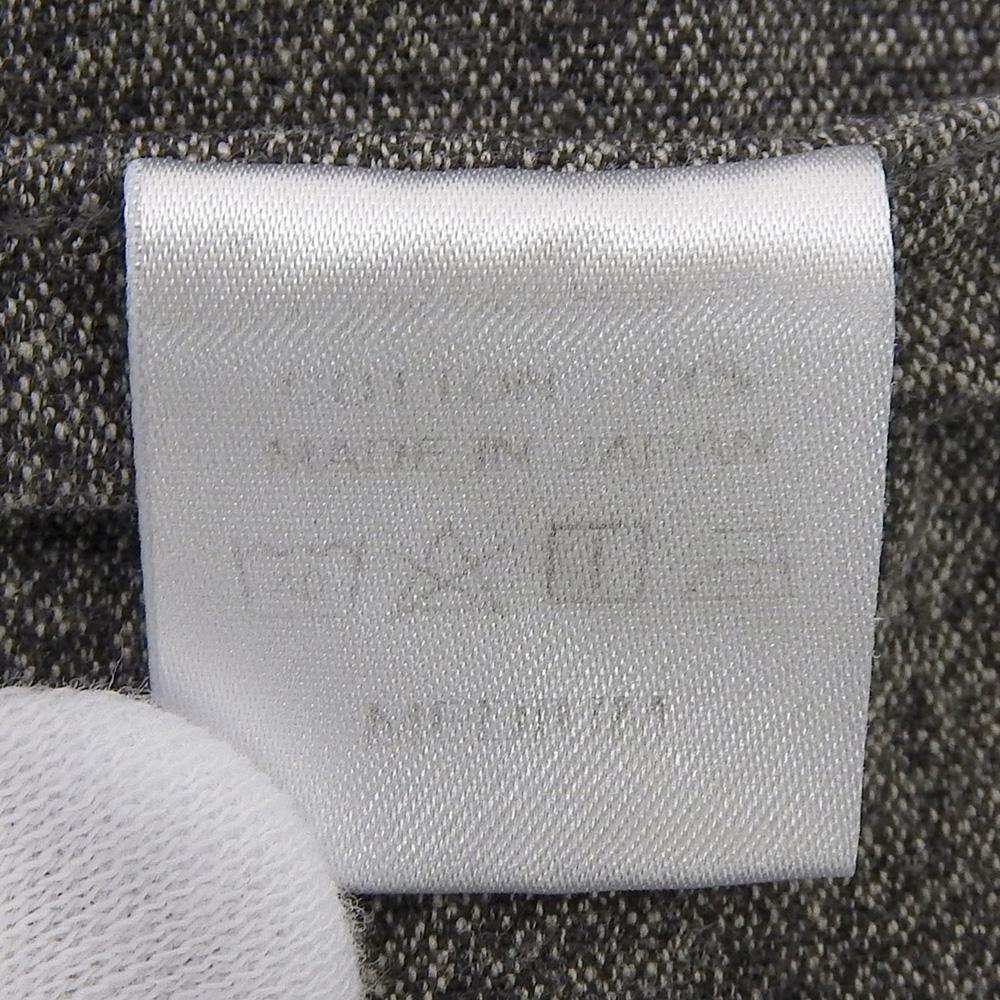 BELAFONTE Unused Men's Salt & Pepper Cotton Chambray Shirt, Gray, Size M tops M grayUsed