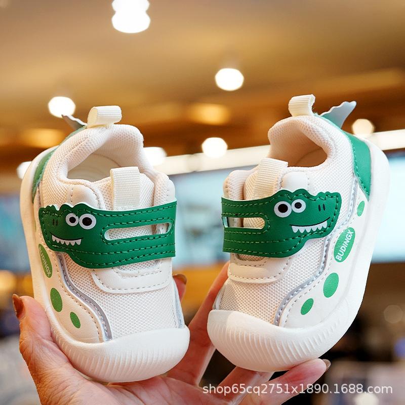 

Детская обувь Нескользящая Обувь для маленькой девочки Мягкая подошва Повседневная обувь Дышащая обувь для малышей Милая обувь босиком Детская обувь 16insole12cm зелёный