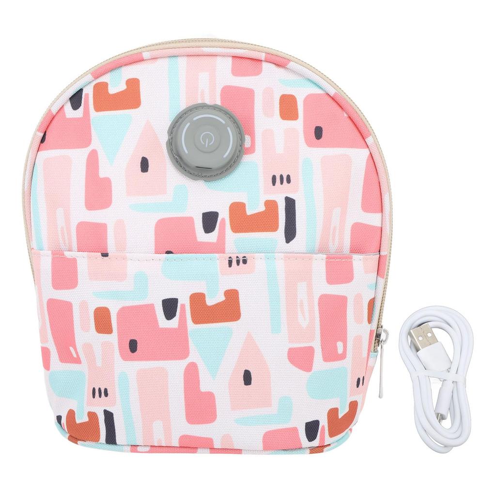 Portable Baby Bottle Warmer Bag Insulated Milk Heat Keeper USB Charging