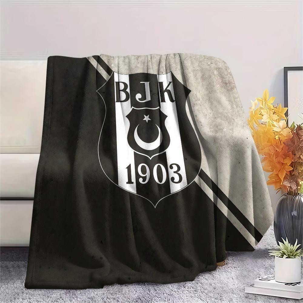 BJK Flannel Blanket, High quality Comfortable for All Seasons, Home Decor, Warmth and Comfort