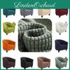 Thickened Elastic Furniture Bar Single Person Card Seat Cover For Tub Chair Pineapple Pattern Velvet Corn Grains Modern And Simple Style
