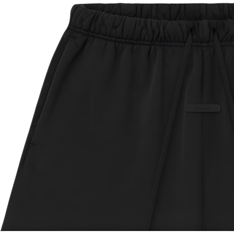 Fear of God Essentials Pantaloncini Vestibilità Classica Nero Sbiadito Unisex Pantaloni 160SP264101F