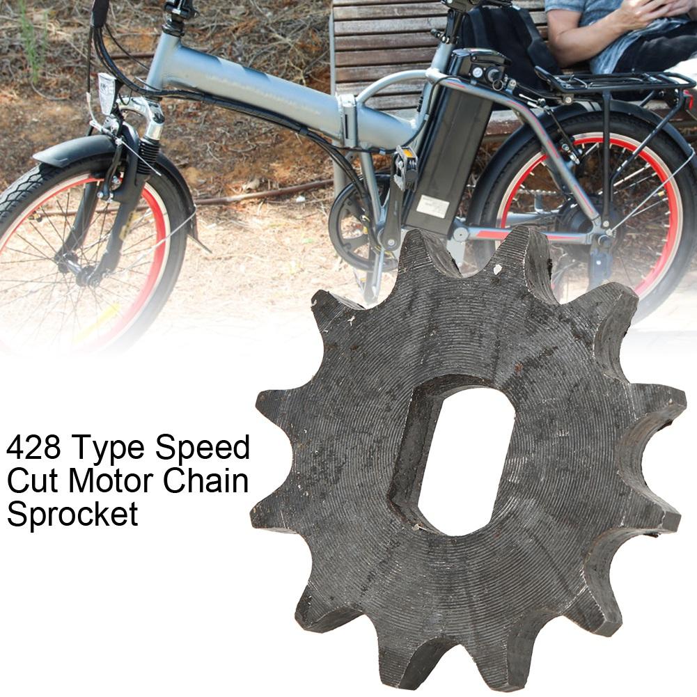 428 Type 12 Teeth Inner 12X17mm Metal Speed Cut Motor Chain Sprocket Accessory