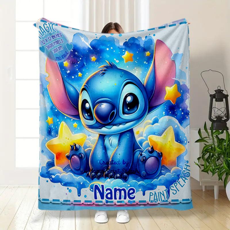 Lilo Stitch Blanket Suitable All Seasons Soft Comfortable Sofa Office Home Blanket Holiday Birthday Gift Blanket Soft Comfortable Home Deco Blanket