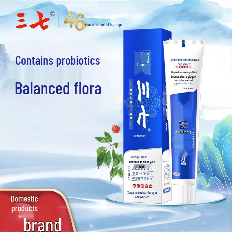 Sanqi Probiotic Whitening & Gum Care Toothpaste