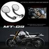 Fit For Yamaha MT-07 MT-09 Motorcycle 7/8" 22mm Rearview Mirror Universal Handle Bar End Mirror