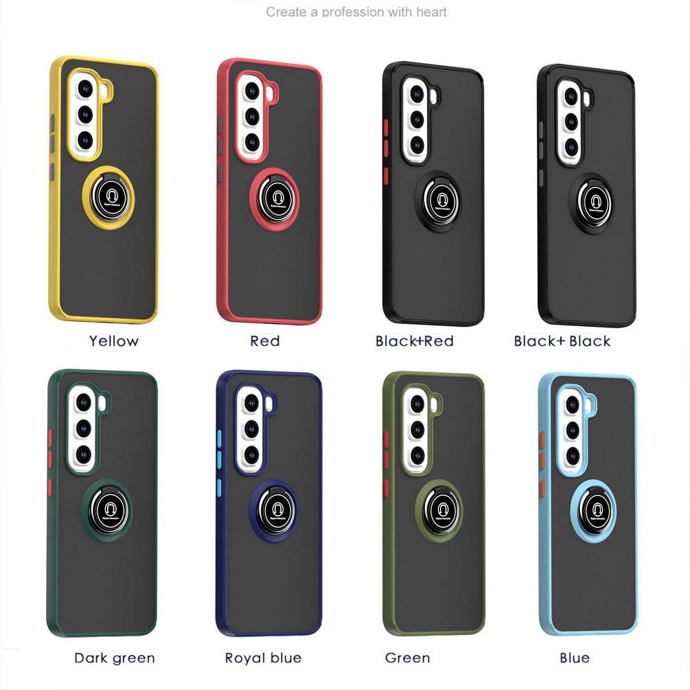 Rotatable Bracket Case for Infinix Hot 50 Pro Hot50 50i 40 Pro 40i 30 Play 30i Note 40 Pro + 30i Metal Ring Car Holder Cover
