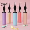 Compact Air Pump 1/5Pcs Manual Balloon Pump, Two-Way Dual Action, Handheld Durable Plastic Inflator Latex Inflator, Blower Tool for Party Decoration